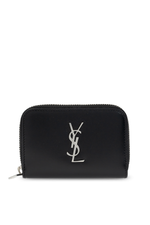 Saint Laurent Bi-fold wallet with logo | Men's | Vitkac
